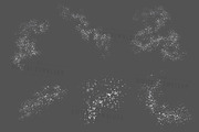 Silver Splatters Clipart, an Object Graphic by The Digital Download Shop (Thumbnail 6 of 9)
