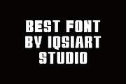 Waqonde - Sport Font, a Sans Serif Font by Iqsiart Studio (Thumbnail 3 of 6)