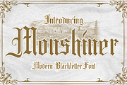 Blackletter Font Bundle #2, a Blackletter Font by dansdesign (Thumbnail 8 of 10)