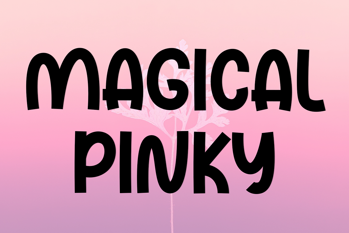 Pinky Magic, a Script Font by InermediaSTUDIO (Photo 8 of 8)