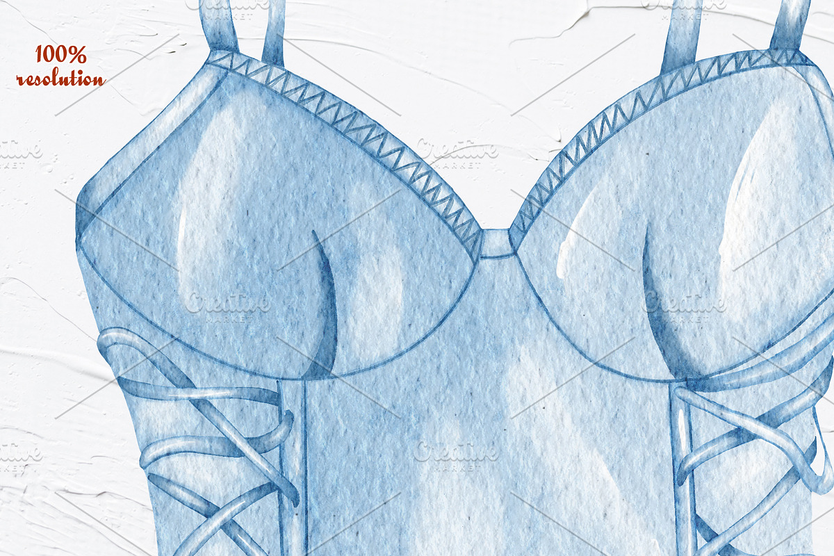 Lingerie Clipart, an Illustration by BarvArt (Photo 5 of 5)