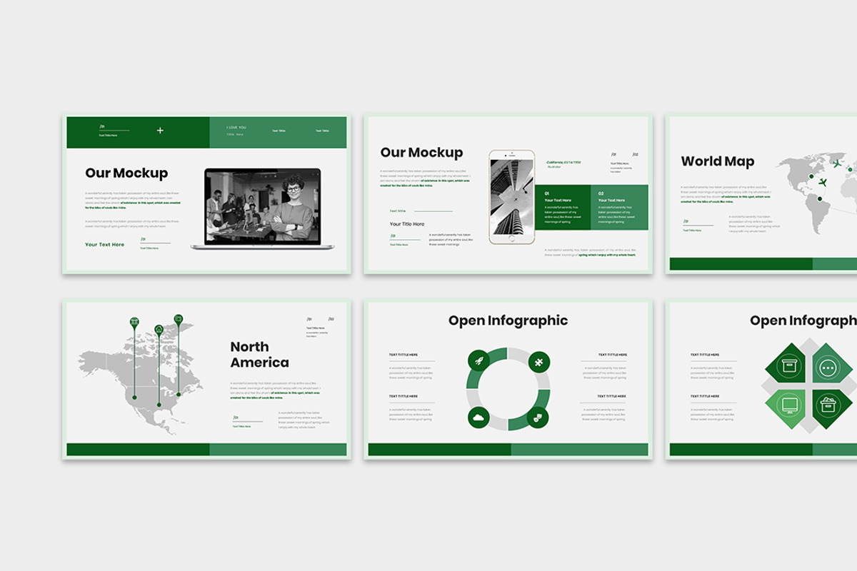 Open - Power Point & Google Slide, a Presentation Template by Raseuki (Photo 4 of 5)