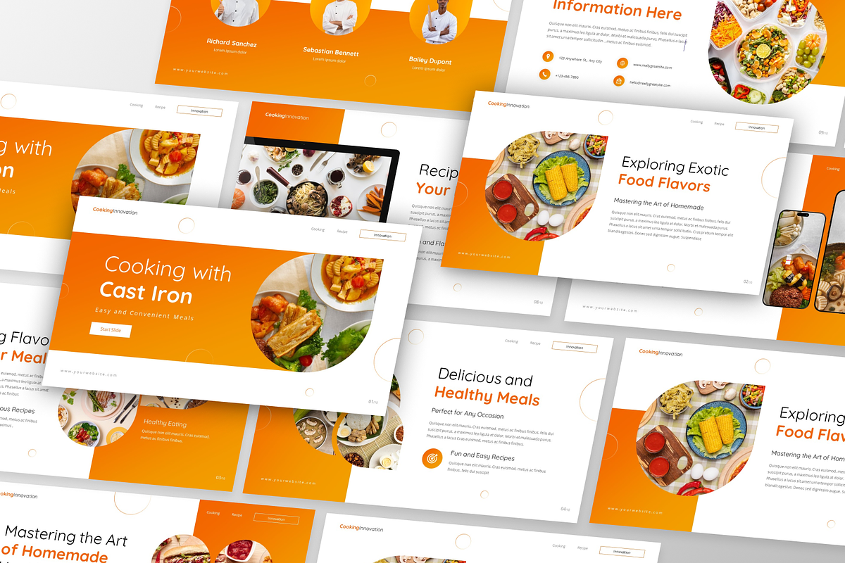 Cooking Innovation - Food Keynote, a Presentation Template by GraphauseProject (Photo 6 of 6)