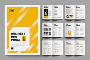 Creative Business Proposal, a Brochure Template by ContestDesign