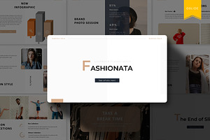 Fashionata Google Slides Template