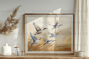 Watercolor Goose Clipart, Cute Geese, an Animal Illustration by BrushstrokeArtGB (Thumbnail 8 of 9)