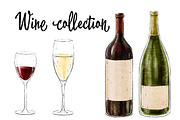 Wine artistic set, a Food Illustration by Schumacher Shop (Thumbnail 8 of 8)