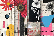 Artistic Collage Journal Background, a Background Photo by Graphic Template (Thumbnail 2 of 2)