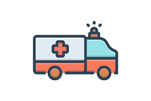 Paramedic Ambulance Icon