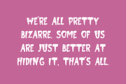 Fright Club - A Horror Font, a Handwritten Font by Beck McCormick (Thumbnail 9 of 10)
