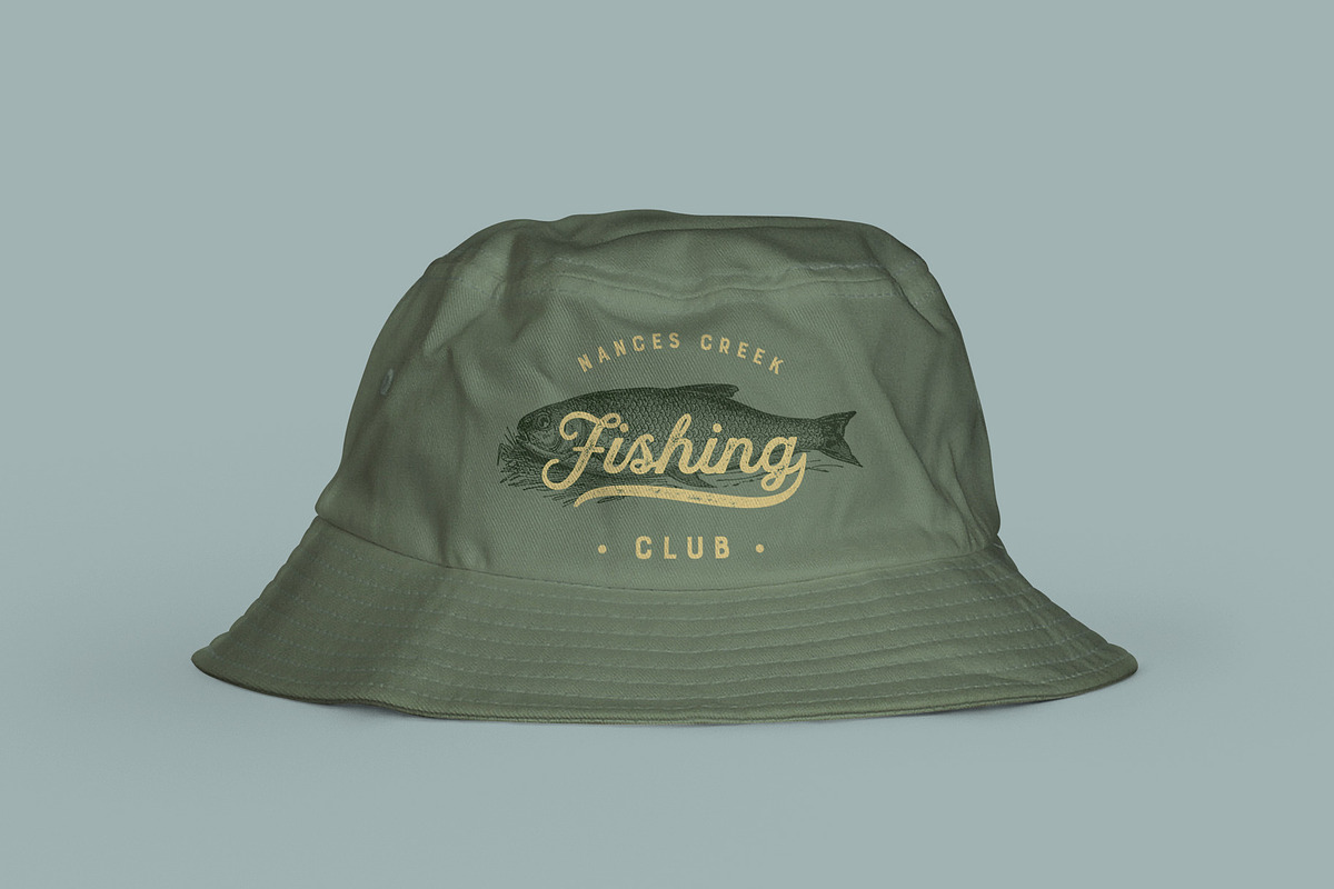 Fishing - Vintage Illustration Set, an Illustration by Graphic Goods (Photo 2 of 6)