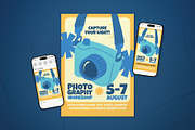 Photography Workshop Event Flyer Set, a Flyer Template by The Good Store (Thumbnail 1 of 2)
