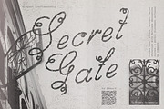 Forged Lace Romantic Gothic Font, a Script Font by AnMark (Thumbnail 6 of 12)