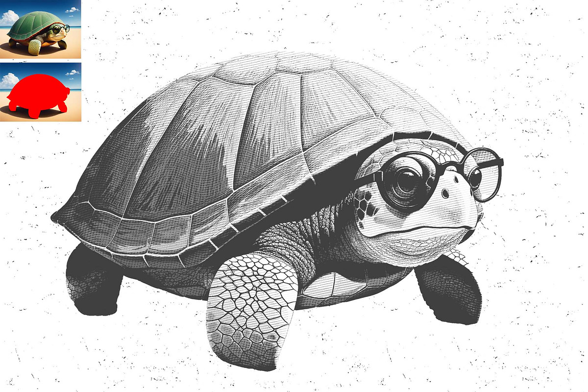 Poster Engraving Photoshop Action, an Action Add-On by MRI STUDIO (Photo 10 of 16)