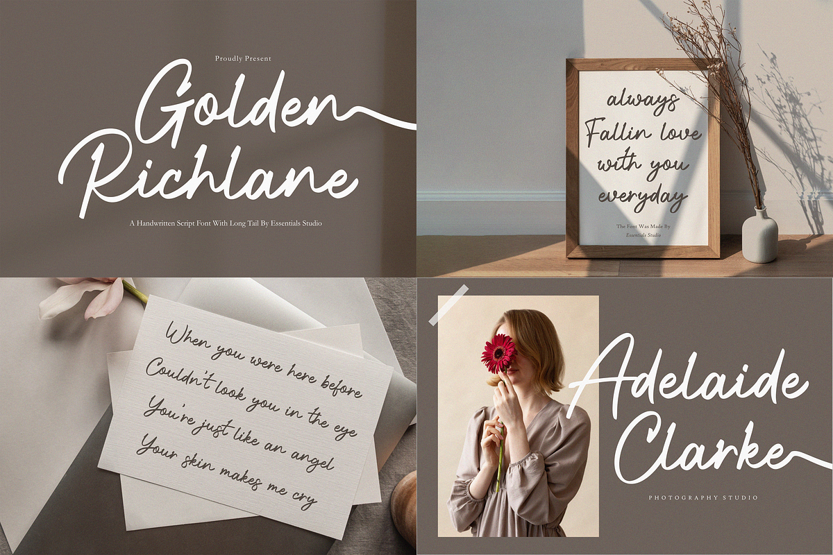 Best Wedding Calligraphy Font Bundle, a Handwritten Font by Essentials Studio (Photo 10 of 10)