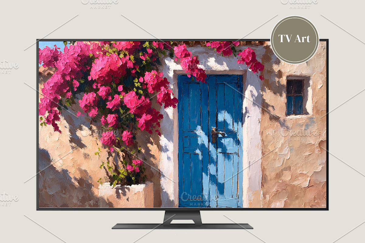 Bougainvillea Mediterranean Art, a Background Graphic by Floraphoria (Photo 10 of 13)