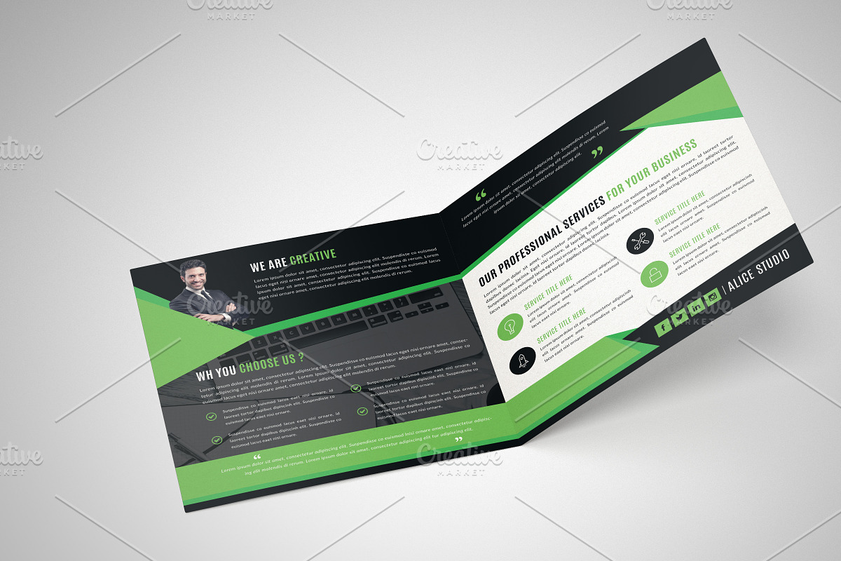 Squire Bi-Fold Brochure Template, a Brochure Template by Alice_s (Photo 2 of 4)
