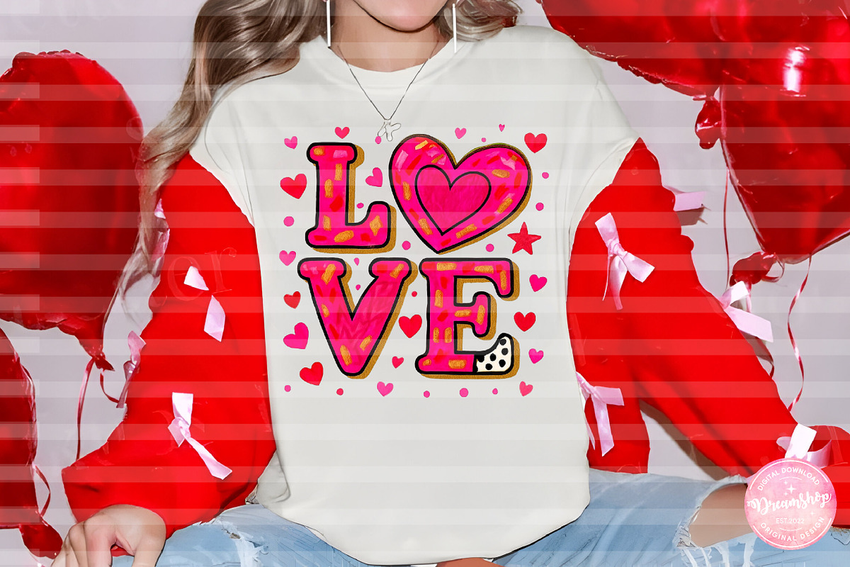 Coquette Love Valentines Day PNG, an Illustration by CreationArt (Photo 4 of 6)