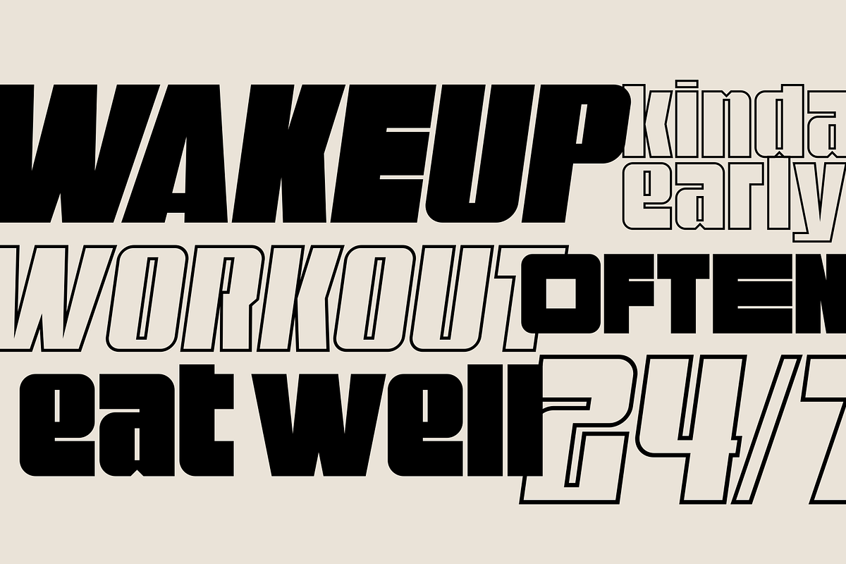 Desta – Font Family, a Font by Stefano Giliberti (Photo 3 of 9)