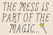 MESSY FAIRY CLUB | WHIMSY CURLY FONT, a Handwritten Font by Maria Feliz Fonts (Thumbnail 2 of 9)