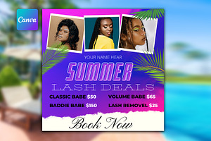 Summer Sale Flyer template, a Flyer Template by iloveTemplate