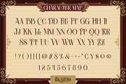 Blazer, a Serif Font by Burntilldead (Thumbnail 2 of 13)