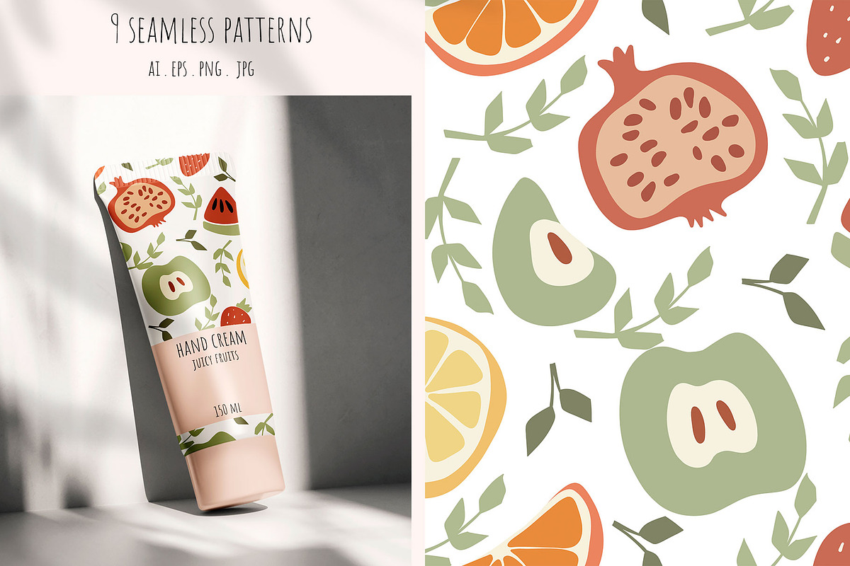 JUICY FRUITS summer set, an Object Graphic by Yuliia Lashevska (Photo 9 of 13)