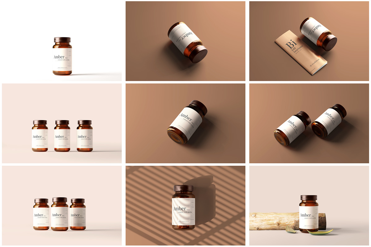 The Ultimate Bottle Mockup Bundle, a Cups & Container Mockup by pmvch (Photo 53 of 85)