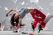 Broken Glass Photo Effect Bundle, an Action Add-On by Photoshop Action (Thumbnail 2 of 25)