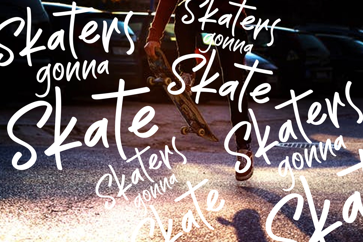 The Wave // Display Font preview 2