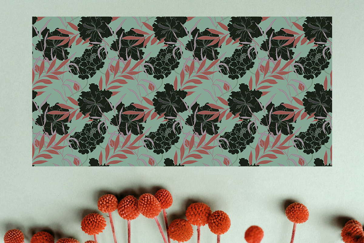 18JPG/EPS Tropical floral pattern, a Pattern Graphic by Theraphosath (Photo 16 of 23)