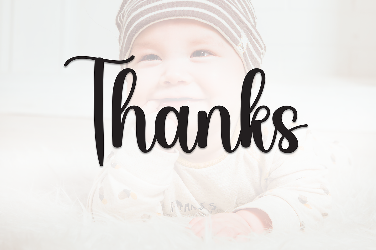 Chubby | Script Font, a Handwritten Font by Scratchones (Photo 8 of 8)