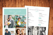 photography pricing template, a Brochure Template by DonyDesigns (Thumbnail 1 of 2)