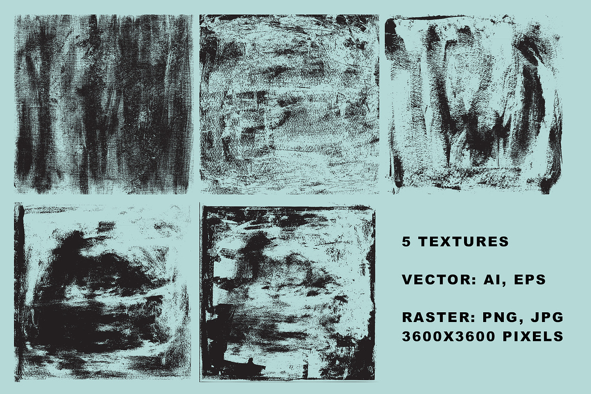 Heavy Paint Textures, a Texture Graphic by Brooke Gazarek (Photo 2 of 5)
