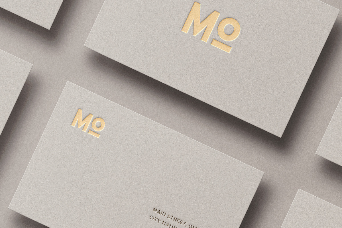 Business Card Mockup Template Logo, a Business Card Template by PrintPixel (Photo 6 of 8)