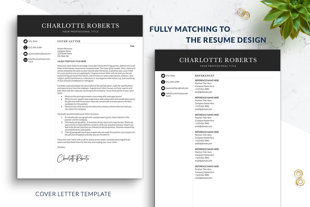 Business Resume CV/Template Word, a Resume Template by BestResumes.Co (Photo 3 of 7)