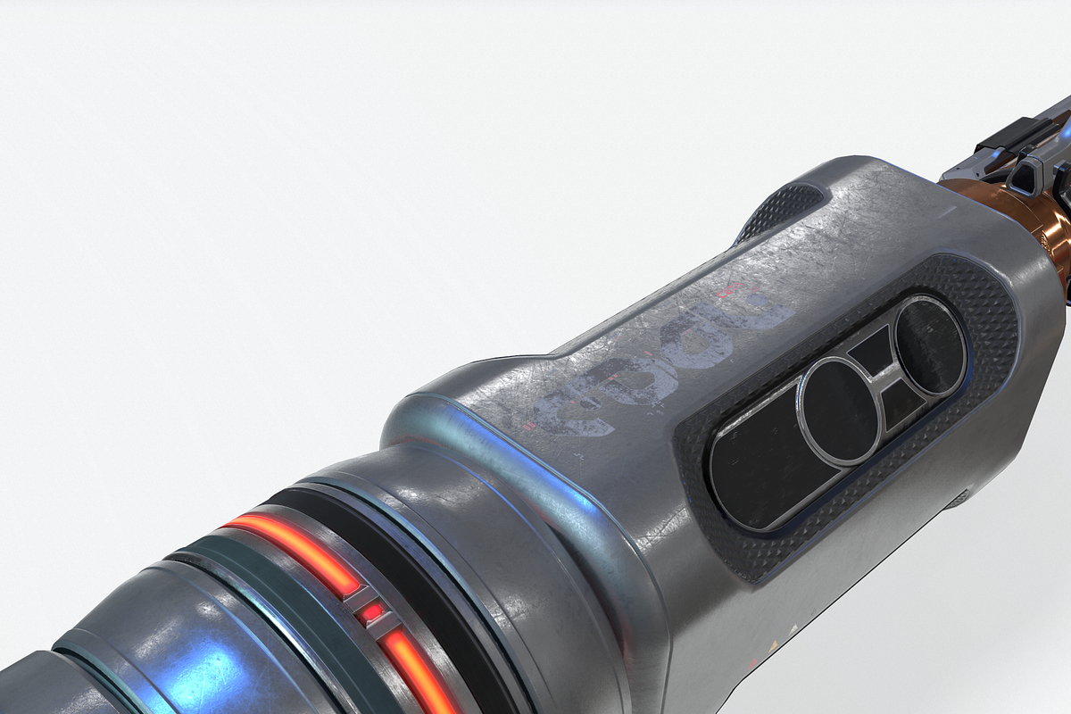 Sonic Screwdriver Sci-Fi PBR, an Object 3D Model by Daniel Mikulik (Photo 21 of 25)