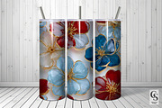 3D American Glass Flowers Patterns, a Pattern Graphic by Creative Store (Thumbnail 5 of 5)
