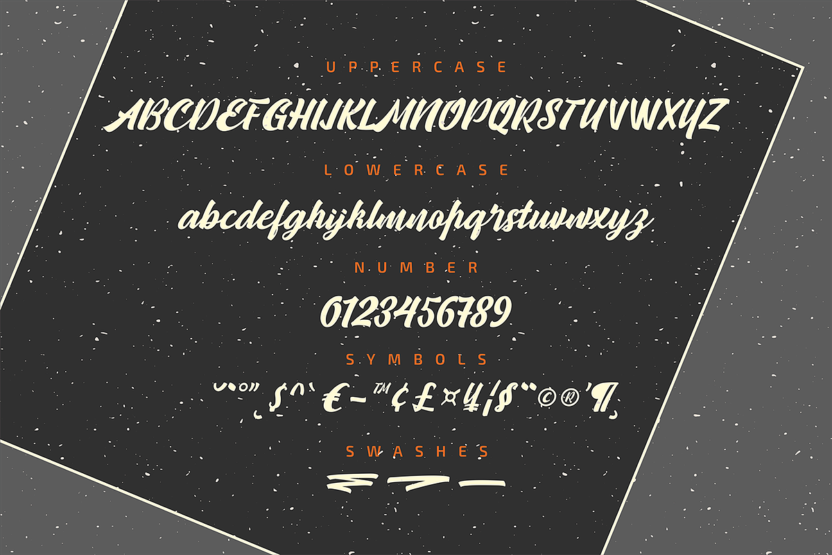 Camping Font Script preview 2