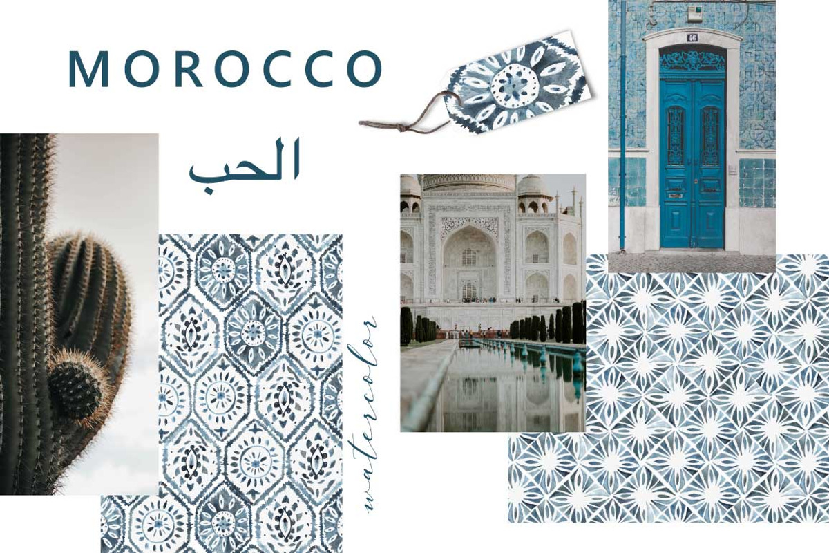 MOROCCAN WIND vol2 seamless pattern, a Pattern Graphic by Katya_lu (Photo 3 of 8)