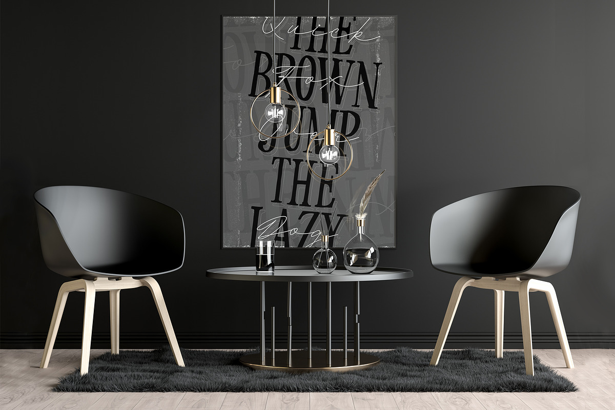 Daniza Claretta - Serif and Signatur preview 4