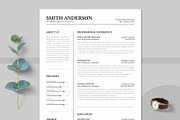 Minimal Resume CV | Canva | Word, a Resume Template by PixelStudio (Thumbnail 5 of 5)