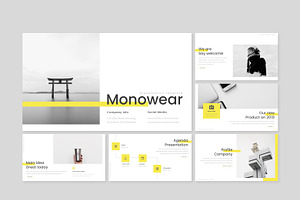 Monowear - Google Slides Template