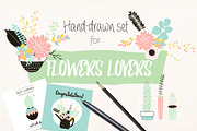 Flowers Lovers, an Illustration by Julia Shvets (Thumbnail 1 of 6)