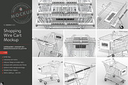 Metal Shopping Cart Branding Mockup, a Product Mockup by INCDesign (Thumbnail 18 of 19)