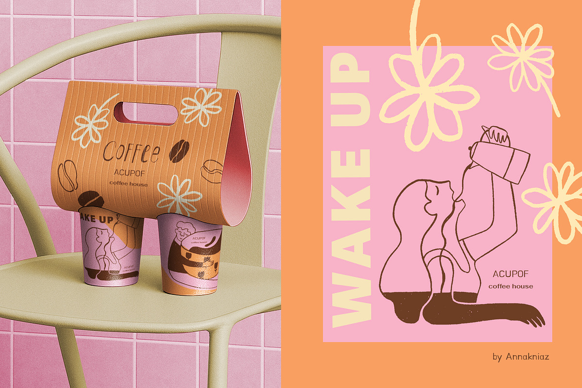 About Coffee and Tea, a Food Illustration by Annakniaz (Photo 7 of 15)