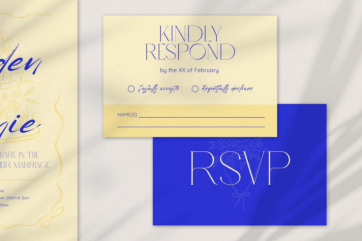 Elegant Canva Wedding Invite Suite, a Templates & Theme by StudioSage (Photo 3 of 5)