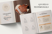 LINEA Wellness Ebook Template CANVA, a Templates & Theme by BoldNStudio (Thumbnail 11 of 14)