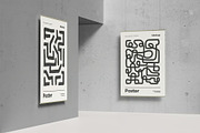 Poster Mock up, an Advertising Mockup by zippypixelstudio (Thumbnail 4 of 13)