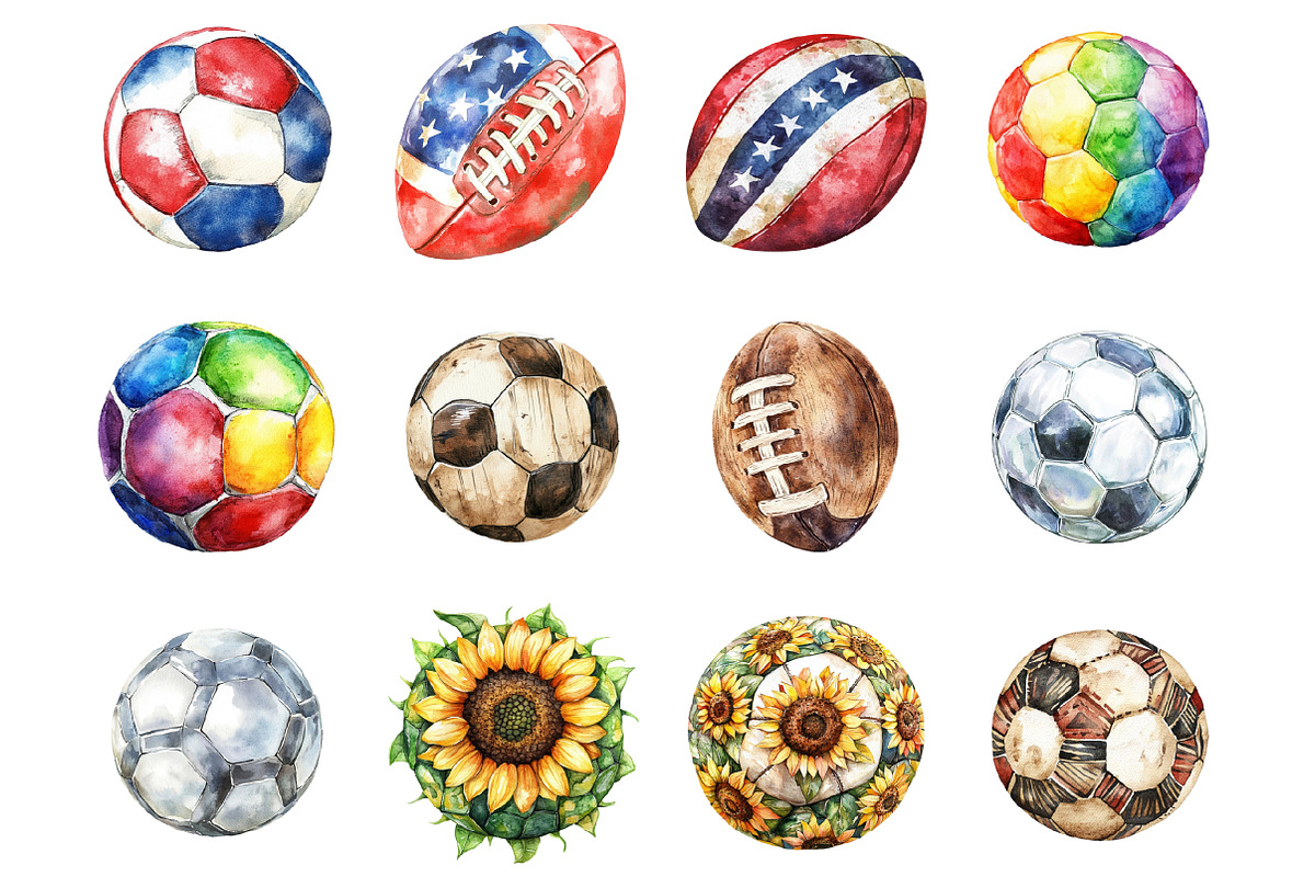 Custom Football Ball Sublimation, a Graphic by CitraGraphics (Photo 4 of 4)